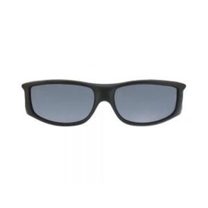 JP Fitovers JT001 Jett Matte Black Polarvue Gray